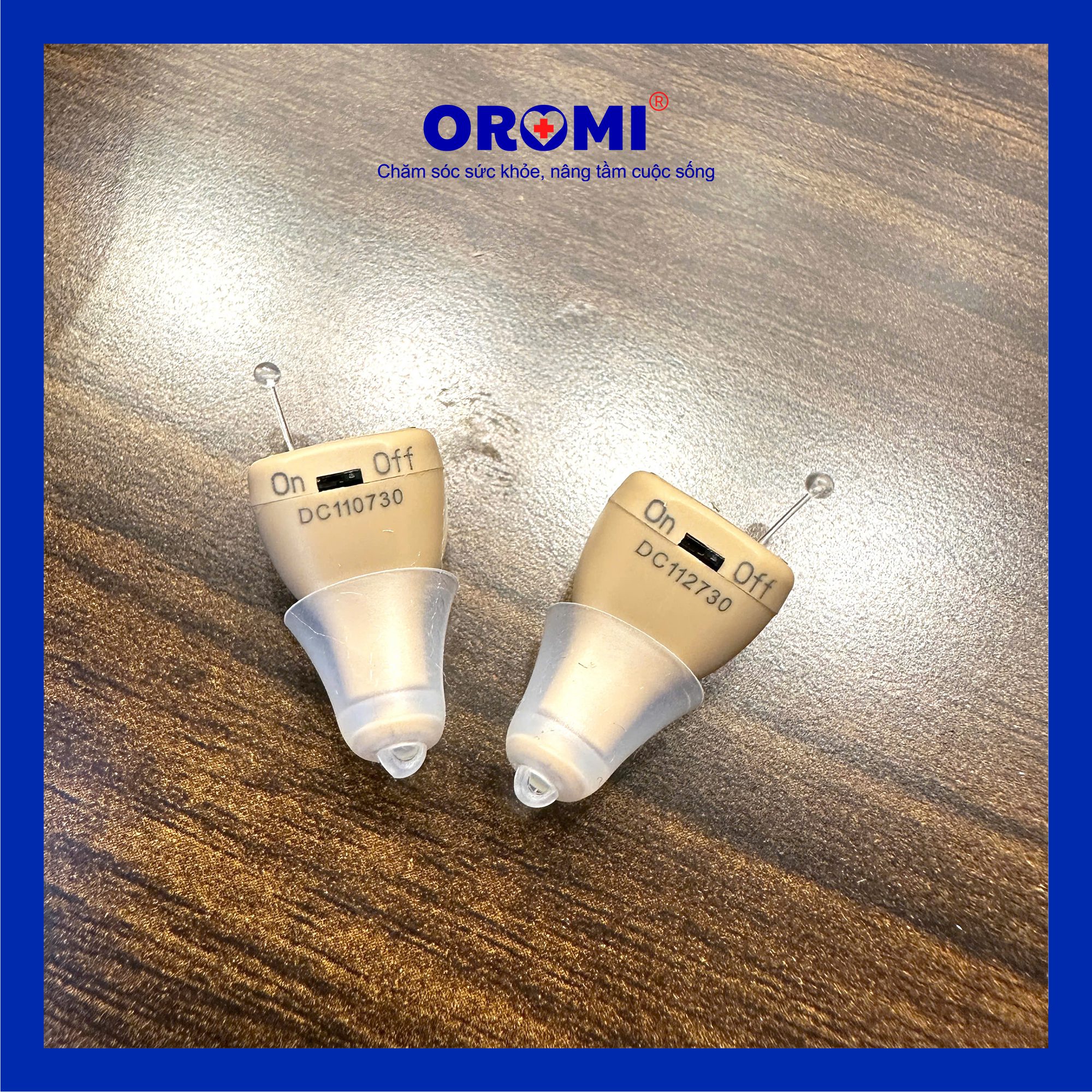 Máy Trợ Thính Không Dây Có Đế Sạc Oromi K19S